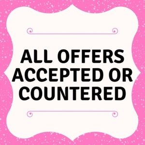 All offers accepted or countered. Will negotiate